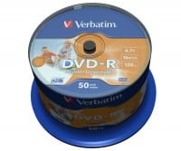 bedruckbarer DVD-Rohling von Verbatim
