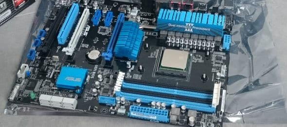 CPU auf Mainboard