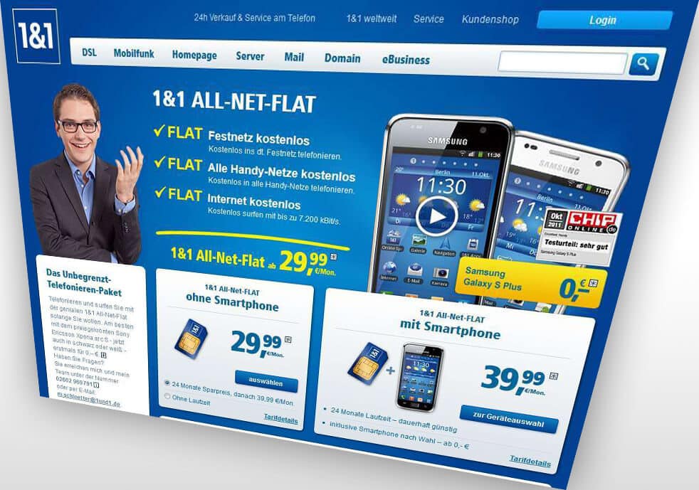 1und1 Surf And Phone Flat Special Erfahrungen www.grundlagen-computer.de