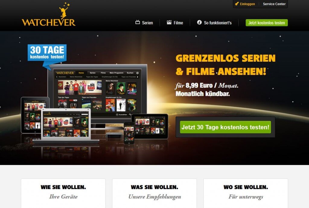 Video on DemandAnbieter im Vergleich Watchever, Lovefilm und MaxdomeGrundlagen Computer