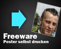 Freeware Software für Poster-Druck - The Rasterbator, Posteriza und Poster Forge