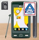 Aldi mit LG KP 501 Cookie Touchscreen Handy für 99,99 Euro