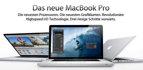 Neues Macbook Pro 2011 mit Thunderbolt, neuer Grafikkarte und CPU