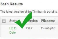Veraltete Timthumb-Dateien im Wordpress-Blog finden mit einem Plugin