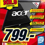 Media Markt: Acer Aspire 8730G-644G32MN Notebook für 799 EUR