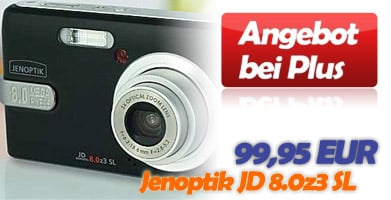 Jenoptik JD 8.0z3 SL Digitalkamera bei Plus im Angebot