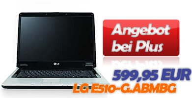 Plus Notebook LG E510-G.ABMBG Angebot für 599,95 EUR
