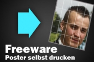 Freeware Software für Poster-Druck – The Rasterbator, Posteriza und Poster Forge