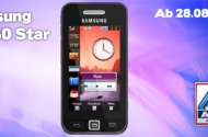 Aldi: Samsung S5230 Star Touchscreen-Handy für 139 Euro ab 28.08.2009
