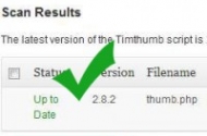 Veraltete Timthumb-Dateien im WordPress-Blog finden mit einem Plugin