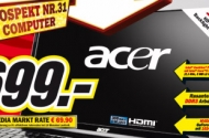 Media Markt: Acer Aspire 7738G-654G50MN Notebook für 699 EUR