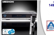 Aldi: Medion P24200 Festplatten-Satelliten-Receiver für 149 Euro