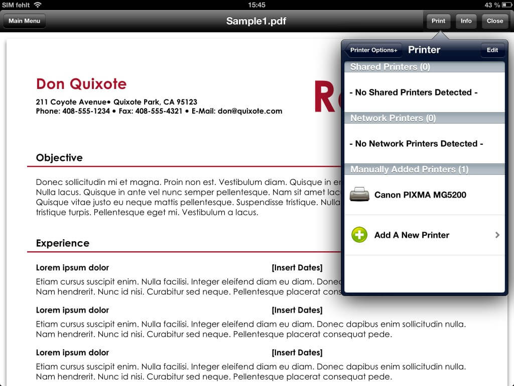 Vom iPad ohne AirPrint per WLAN oder USB drucken - so geht's!