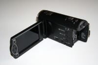 Panasonic Camcorder aufgeklappt