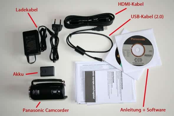 Panasonic HC-V210EG-K Camcorder