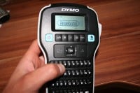 3.) DYMO Text eingeben