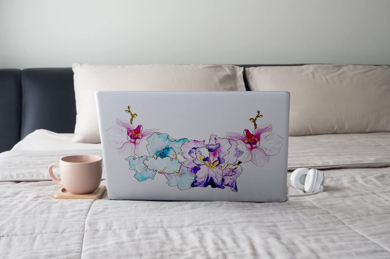 Sticker für den Laptop - eine Idee für einen einzigartigen Computer